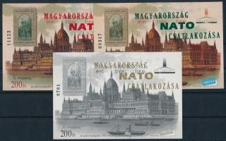 1999/3c NATO csatlakozás 3 klf emlékív