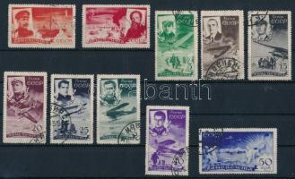 Szovjetunió 1935 Cseljuskin expedíció Mi 499-508 (Mi EUR min 160.-)