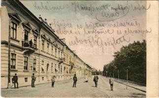 1906 Arad, Nagykörút. Kerpel Izsó kiadása / ring square (EB)