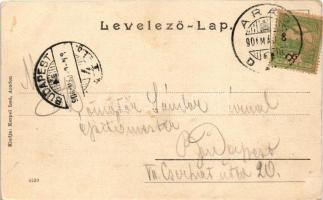 1906 Arad, Nagykörút. Kerpel Izsó kiadása / ring square (EB)