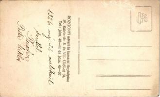 1926 Budapest, Fleischer Pista és Miklós, portré. Rozgonyi felvétele / boys. photo (Rb)