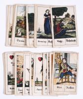 Vetőkártya, jóskártya pakli. 30 darabos