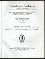 1998 A Szabadságharc emléktárgyai aukció. Nudelman gyűjtemény. 1998, márc. 10-11. Összeáll.: Nudelma...