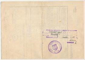 15 db magyar második világháborús zsidó KMSZ (közérdekű munkaszolgálatos) tábori posta 108/10. munká...