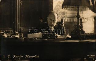1930 E. Benito Mussolini. Alberto Traldi, Badodi photo (EK)