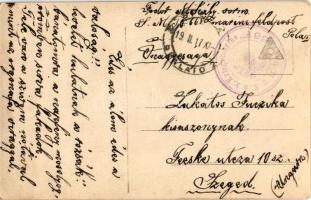 1917 Osztrák-magyar haditengerészet matróza és egy hölgy, montázs, az SM Tb 66F torpedónaszádról kül...