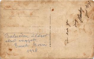 1918 Hadihajó személyzete / K.u.k. Kriegsmarine Matrose / crew of a WWI Austro-Hungarian warship, Na...