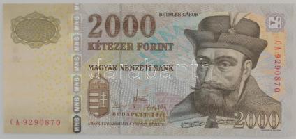 2010. 2000Ft "CA 9290870" T:AU
