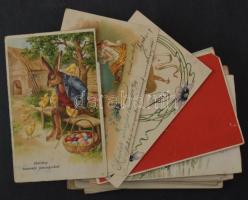 Kb. 100 db RÉGI vegyes üdvözlőlap / Cca. 100 pre-1945 mixed greeting art postcards