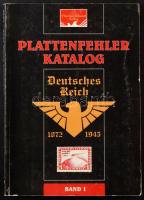 Plattenfehler KAtalog Deutsches Reich 1872-1945 (erősen dohány szagú)