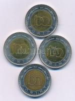 2002. 100Ft "Kossuth" (2x) T:AU-XF patina, egyiken ph.
Adamo FOEM1