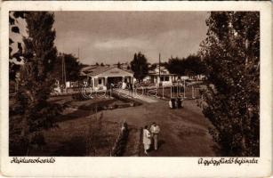 Hajdúszoboszló, Gyógyfürdő, a fürdő bejárata (EK)