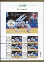 2025 Tanulj és sportolj 6. Cselgáncs tematikus megszemélyesített hatos kisív