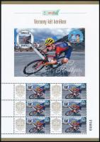 2025 Tanulj és sportolj 12. Kerékpár tematikus megszemélyesített hatos kisív