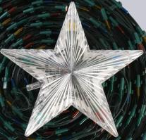 Fenyőfa alakú összeszerelhető égősor, m: cca 80 cm