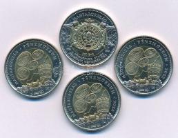 2022. 100Ft "Pénzmúzeum" (3x) + 2024. 100Ft "Magyar Nemzeti Bank" T:AU