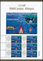 2024 Extrém sportok 20. Bungee jumping tematikus megszemélyesített hatos kisív