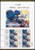 2024 Extrém Sportok 22. Paintball tematikus megszemélyesített hatos kisív