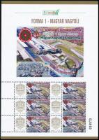 2024 Forma 1 - Magyar Nagydíj tematikus megszemélyesített hatos kisív