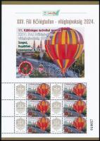 2024 XXV. FAI Hőlégballon-világbajnokság tematikus megszemélyesített hatos kisív