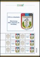 2024 Bányásznap Oroszlány tematikus megszemélyesített hatos kisív