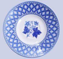 Spode 2 darab angol dísztál kínáló, jelzett, hibátlan, d: 22,5 cm