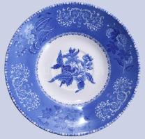 Spode 2 darab angol dísztál kínáló, jelzett, hibátlan, d: 22,5 cm