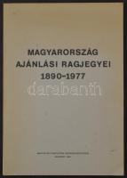 Magyarország ajánlási ragjegyei 1890-1977 (erősen dohány szagú)