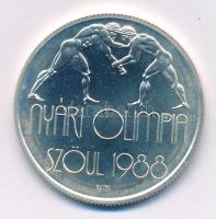 1987. 500Ft Ag "Nyári Olimpia - Szöul 1988" kapszulában T:BU Adamo EM99