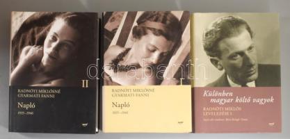 Radnóti Miklósné Gyarmati Fanni: Napló 1935-1946. I-II., 
Különben magyar költő vagyok. Radnóti Mik...