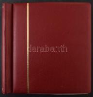 2010-2015 Gyűjtemény sorokkal, blokkokkal, emlékívekkel előnyomott Schaubek albumban