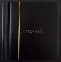 1990-2000 Gyűjtemény sorokkal, blokkokkal, előnyomott Schaubek albumban