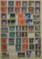 Hatalmas osztrák tétel, benne gyűjtemények, gyűjtemény részek, rendezők, ívek, küldemények, FDC-k, s...