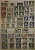 Hatalmas osztrák tétel, benne gyűjtemények, gyűjtemény részek, rendezők, ívek, küldemények, FDC-k, s...