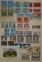 Hatalmas osztrák tétel, benne gyűjtemények, gyűjtemény részek, rendezők, ívek, küldemények, FDC-k, s...