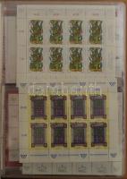 Hatalmas osztrák tétel, benne gyűjtemények, gyűjtemény részek, rendezők, ívek, küldemények, FDC-k, s...