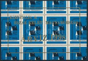 1998 Árvíz emlékív arany felülnyomattal