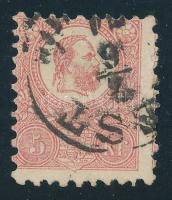 1871 Kőnyomat 5kr képbe fogazva (10.000)