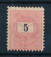 1889 5kr 11 1/2 fogazás (22.000)