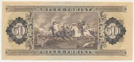 1975. 50Ft "D 789 020277" T:AU,XF hullámos papír, nagyobb sarokhajlások
Adamo F21