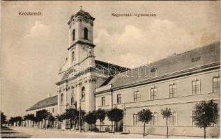 Kecskemét, Kegyesrendi főgimnázium. Szél Nándor kiadása (fl)