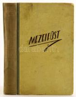 Barsi Dénes: Mezei füst. Regény. Bp.,én.,Stádium, 306 p. Első kiadás. A mű szerepel az Ideiglenes Nemzeti Kormány által 1945-ben kiadott, tiltott könyvek listáján. A szerző, Barsi Dénes (1905-1968) József Attila-díjas író, újságíró. Miután tanítói oklevelet szerzett Debrecenben, Bihar vármegyei tanyai és falusi iskolákban tanított. 1935-ben Szabó Pál íróval együtt megindította a Kelet Népe c. folyóiratot. Részt vett a népi írók vitáiban és találkozóin, valamint rendszeresen jelentek meg cikkei a Magyar Élet és a Magyar Út c. folyóiratokban. Később Budapesten a Magyar Parasztélet c. lapnak lett a szerkesztője. 1947-ben visszatért a Tiszántúlra és napszámosként tevékenykedett. 1957 után számos regénye jelent meg a régi és az átalakuló falusi életről. 1960-ban pedig arra vállalkozott, hogy megírja Dunaújváros társadalmának történetét. Ez sajnos betege miatt nem valósult meg. Kiadói félvászon-kötés, kopott, foltos borítóval, néhány foltos lappal.