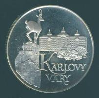 Csehszlovákia 1991. 50K Ag "Karlovy Vary" T:PP