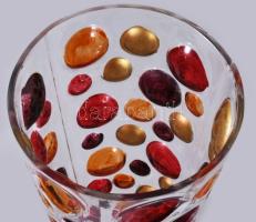 Festett díszüveg, m: 36 cm