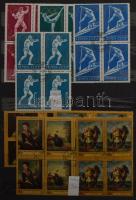 Szovjetunió tétel főleg bélyegzett anyag az 50-es évektől benne gyűjteményrész, rendező, 10-es tétel...