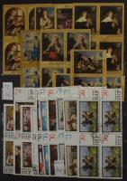 Szovjetunió tétel főleg bélyegzett anyag az 50-es évektől benne gyűjteményrész, rendező, 10-es tétel...