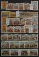 Szovjetunió tétel főleg bélyegzett anyag az 50-es évektől benne gyűjteményrész, rendező, 10-es tétel...