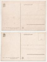 Balatonfüred - 11 db RÉGI város képeslap