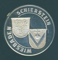 Németország ND "Schierstein Wiesbaden" Ag 11g emlékérem T:PP