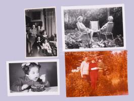 Vegyes családi fotók, kb. 210 db, dobozban